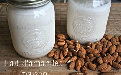 Lait d’amandes maison: 2 fois moins cher, 2 fois meilleur